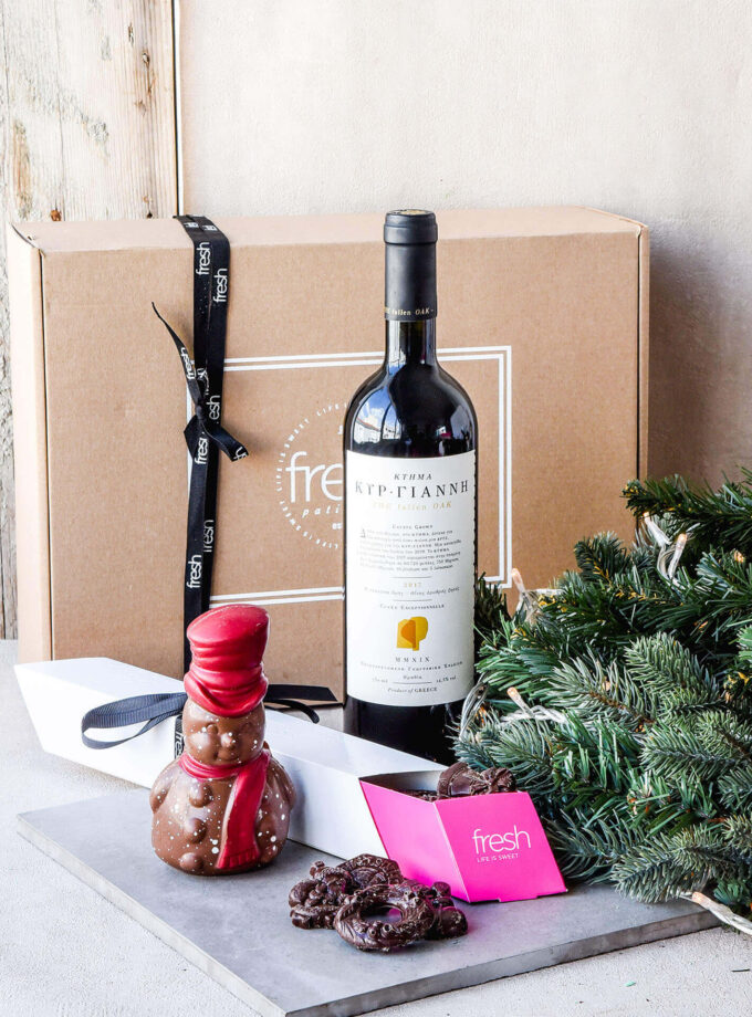 Wine and Chocolate Business Gift Box