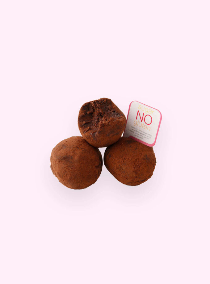 Vegan, No sugar chocolate truffles