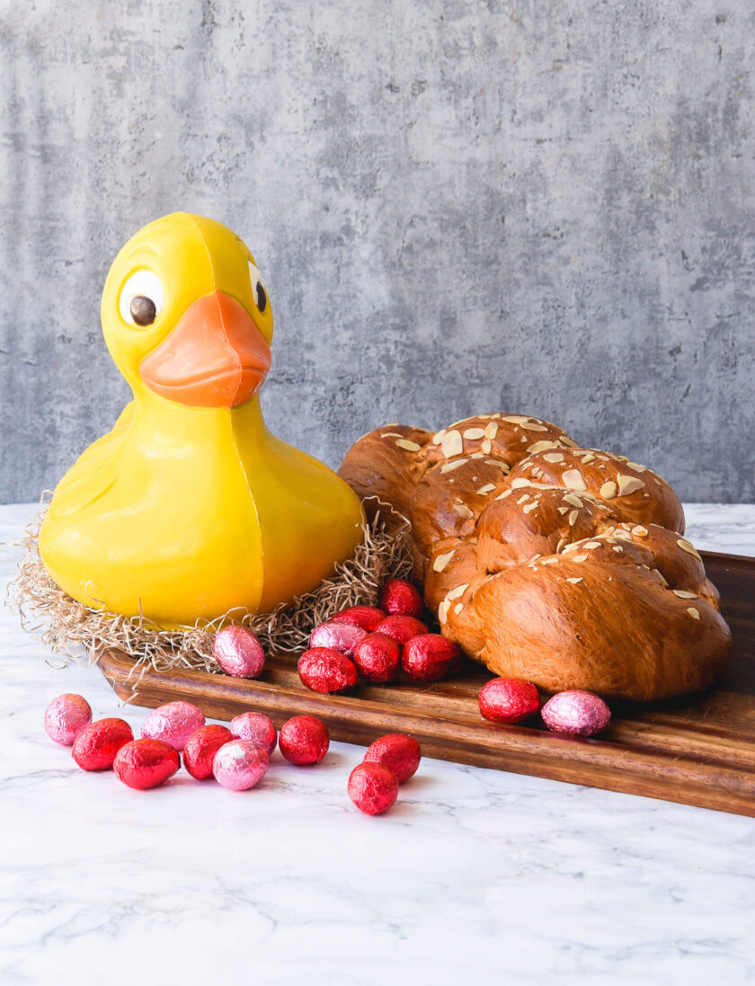 Easter Duck + Tsoureki