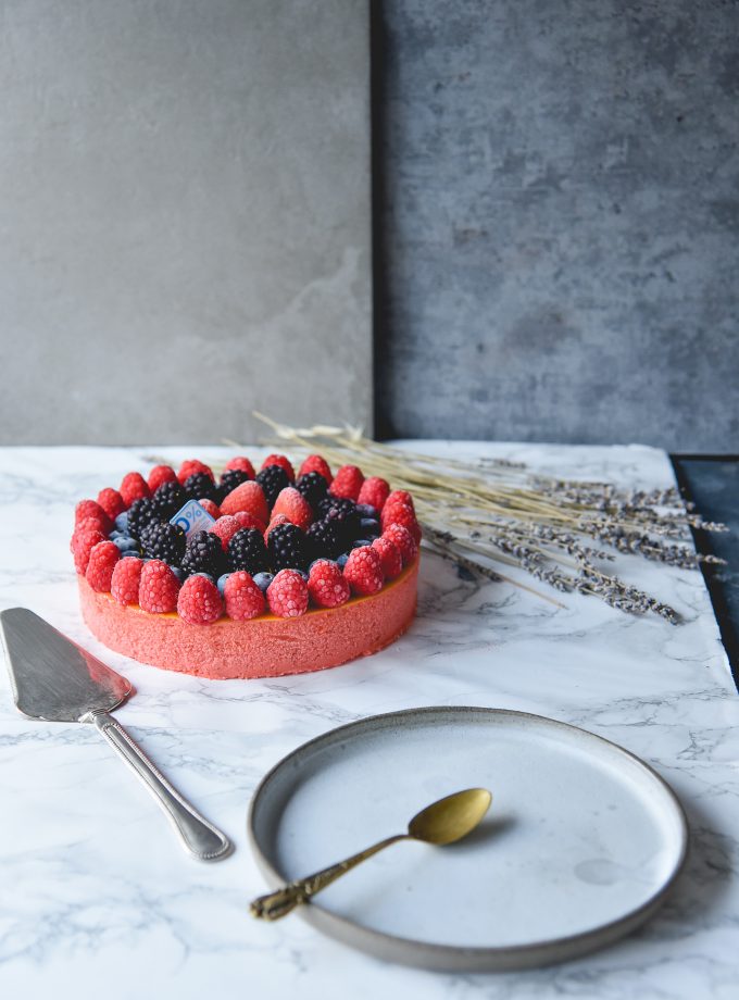 Tούρτα Παγωτό Strawberry & Mango Sorbet 0% Ζάχαρη
