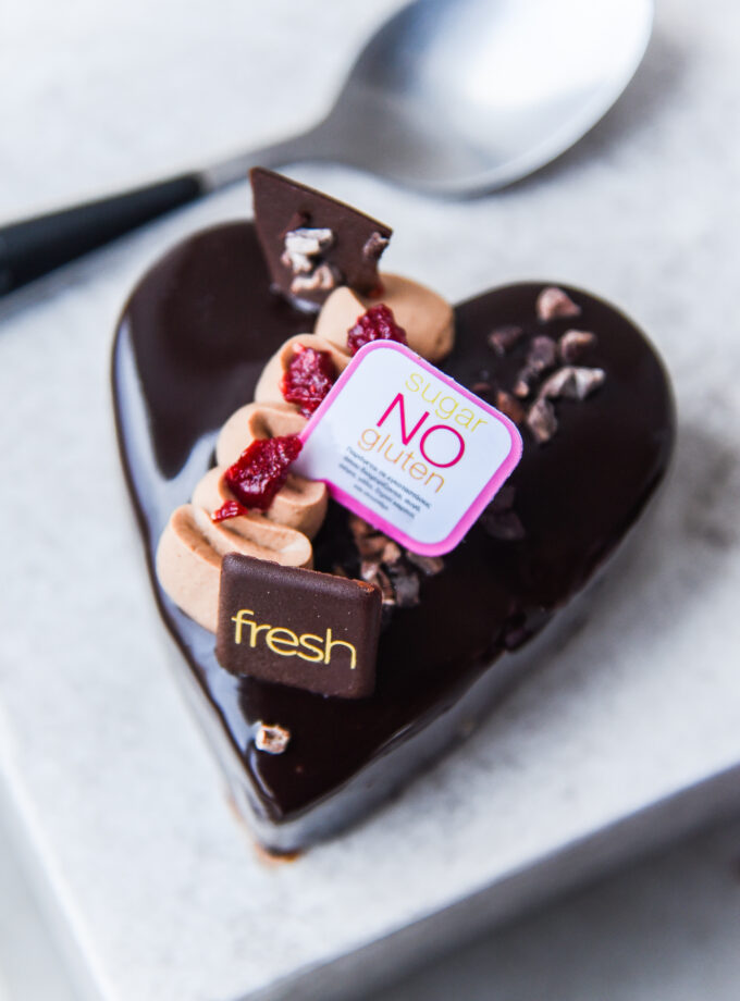 2 Valentine's Πάστες Bitter Βατόμουρο Gluten-Free No-added-sugar