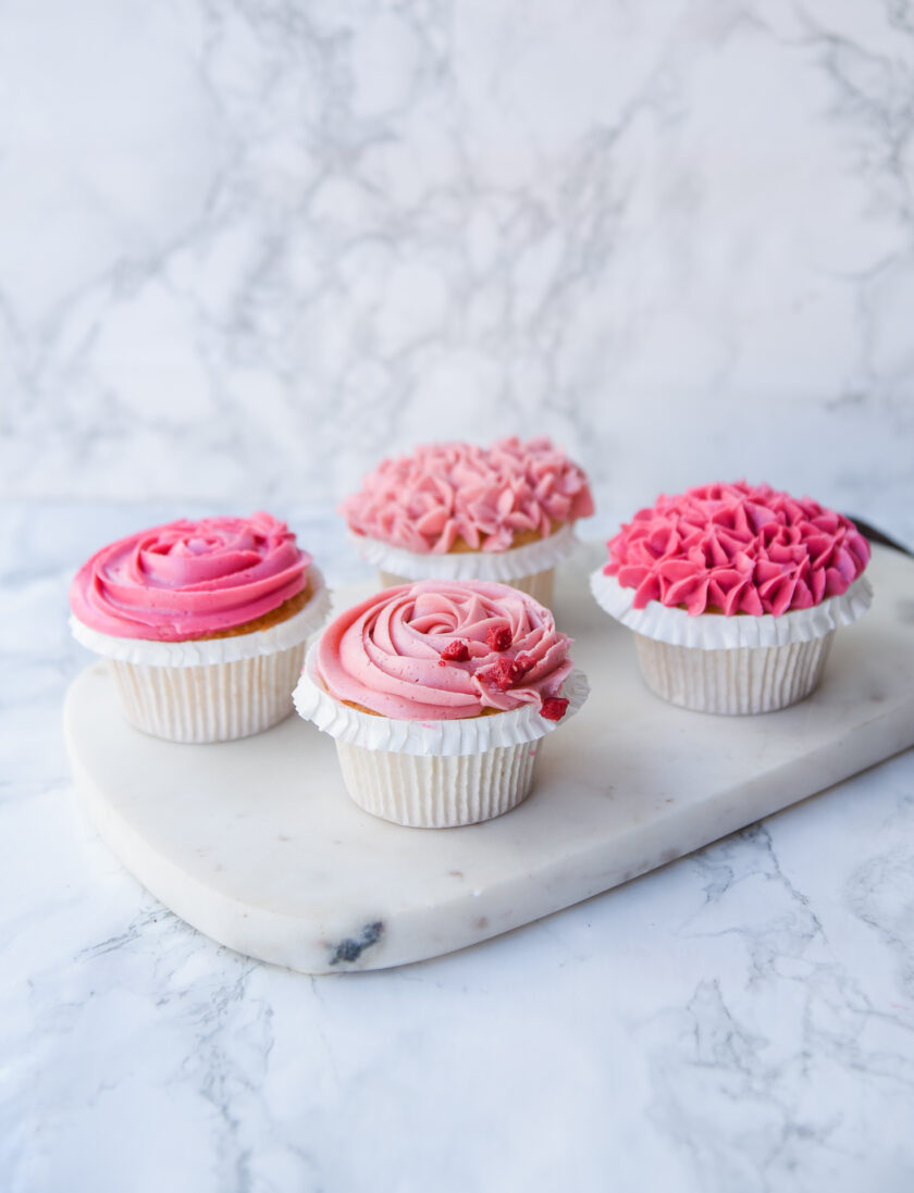 4 Floral Frosting Cupcakes - Image 2