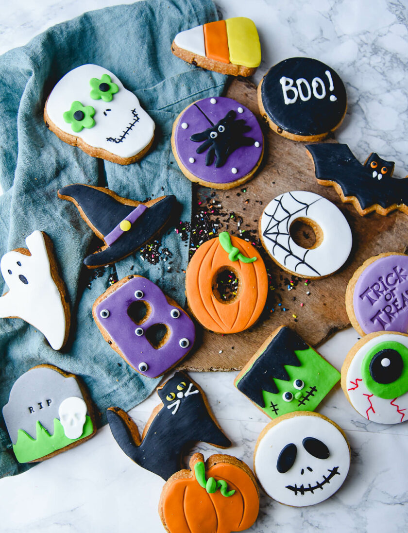 4 Halloween Cookies