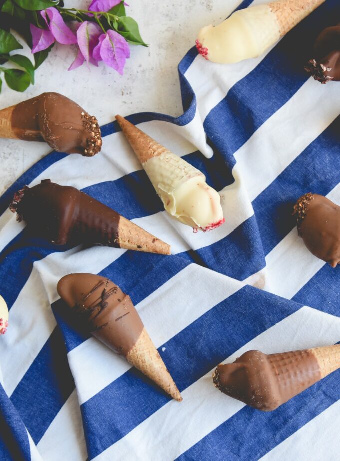 10 Ice Cream Cones σε διάφορες γεύσεις