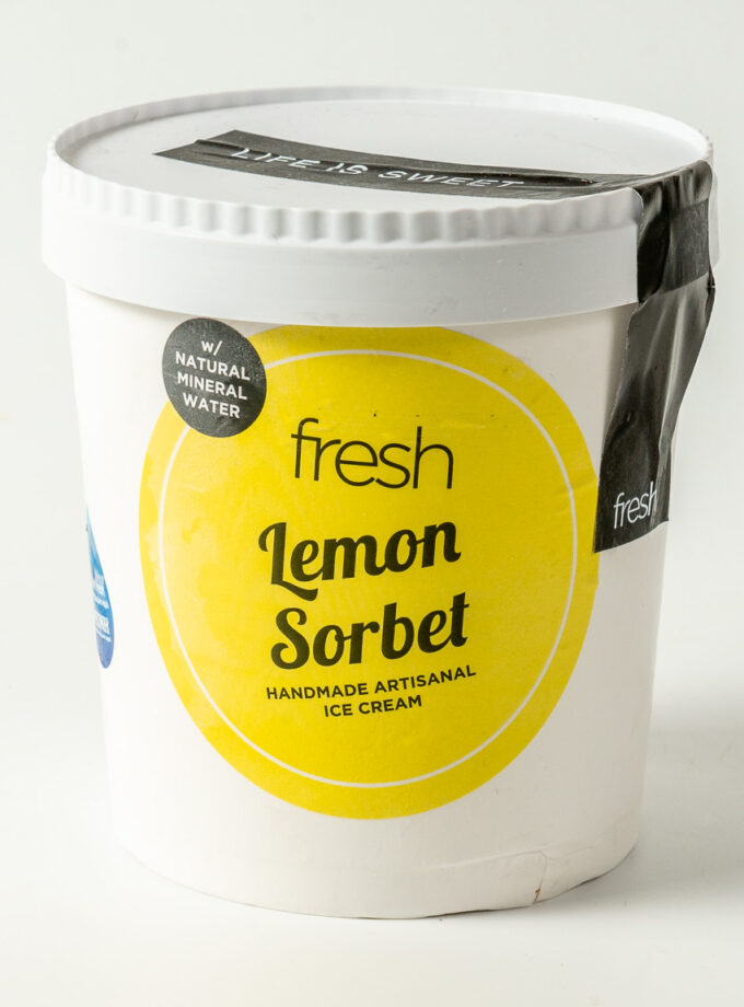 Lemon Sorbet Οικογενειακό 630g