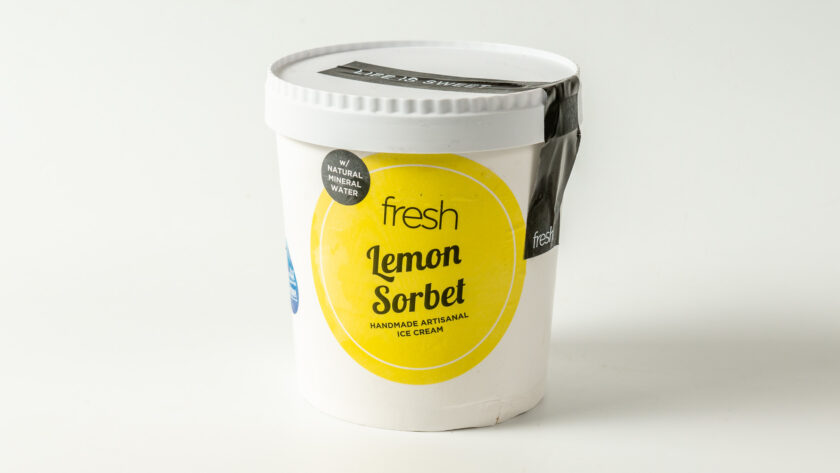 Lemon Sorbet Οικογενειακό 630g
