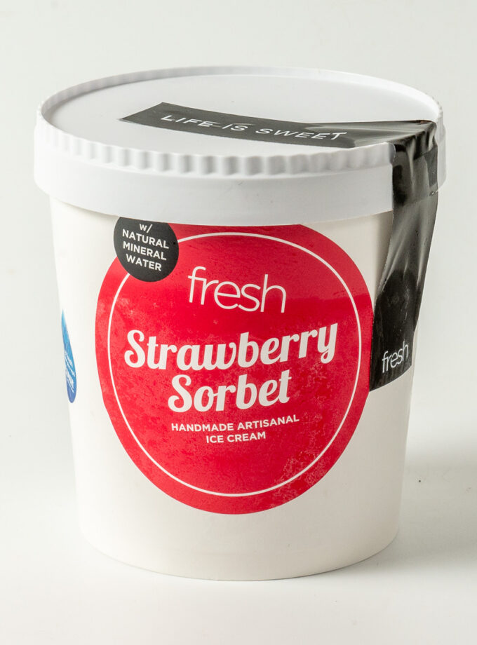 Strawberry Sorbet Οικογενειακό 630g