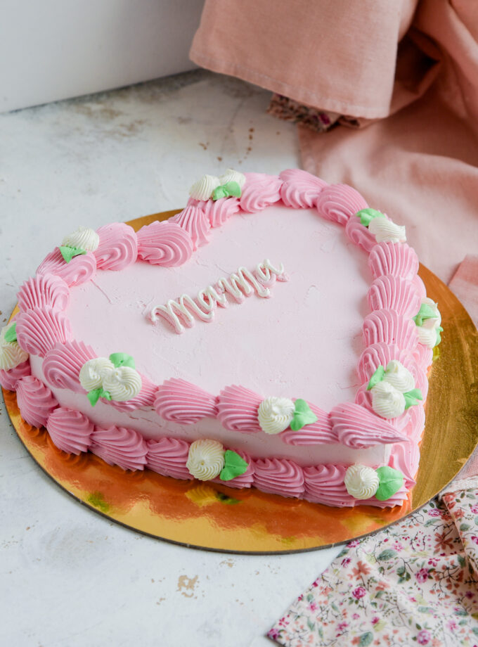 Mother's Day Pink Cake