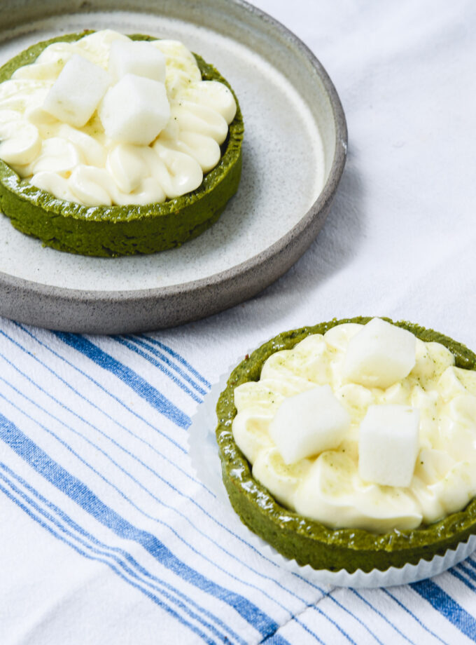 Τάρτα Matcha Yuzu (2 ατομικές)