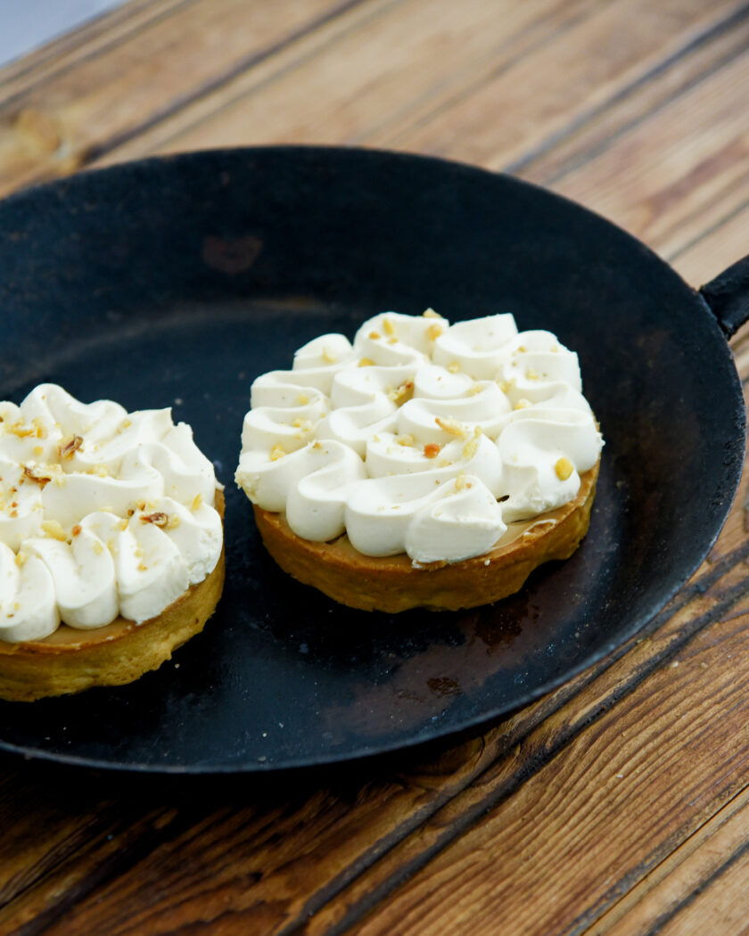 Τάρτα Pop Corn Caramel (2 τεμάχια)