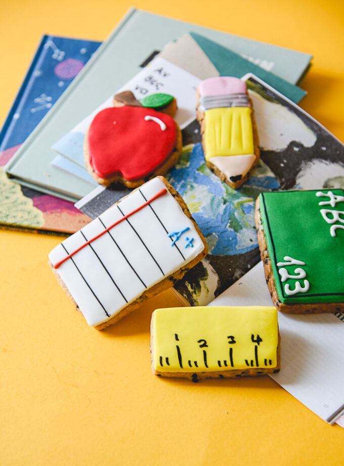4 Back to School Cookies