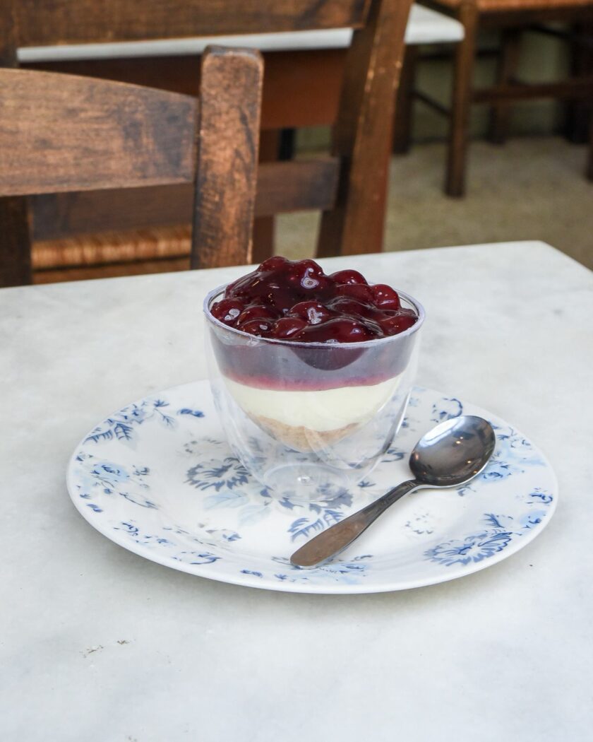 Cheesecake αγριοκέρασο(4 ατομικά ποτήρια) - Image 2