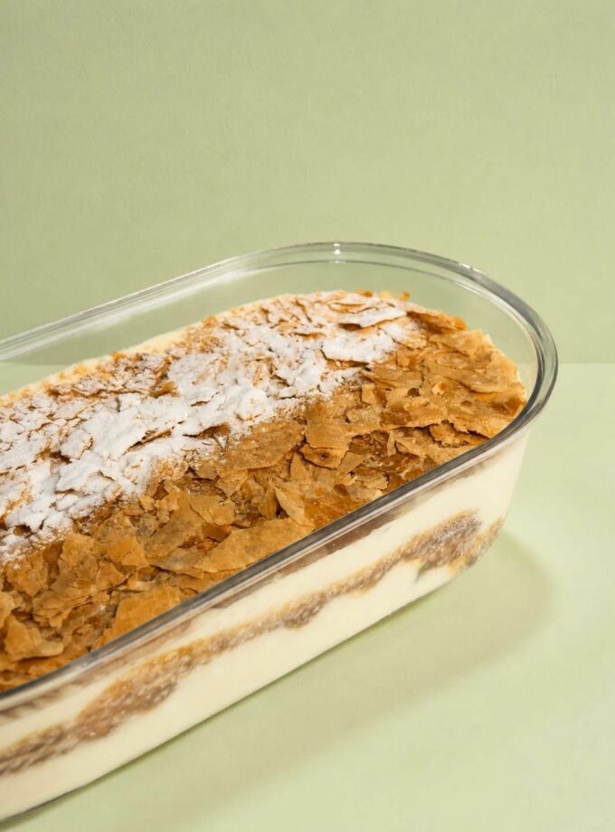Mille-feuille pistachio semifreddo bowl 5-6 Ατόμων