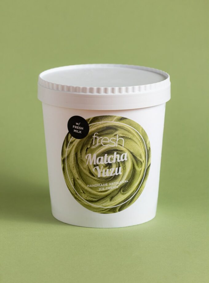 Παγωτό Matcha Yuzu Οικογενειακό 620gr